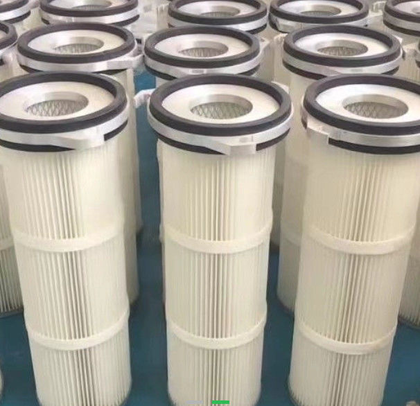 Stainless Steel Filter Cartridge for Industrial Dust Removal with 1.5-Year Warranty and High Dust Holding Capacity