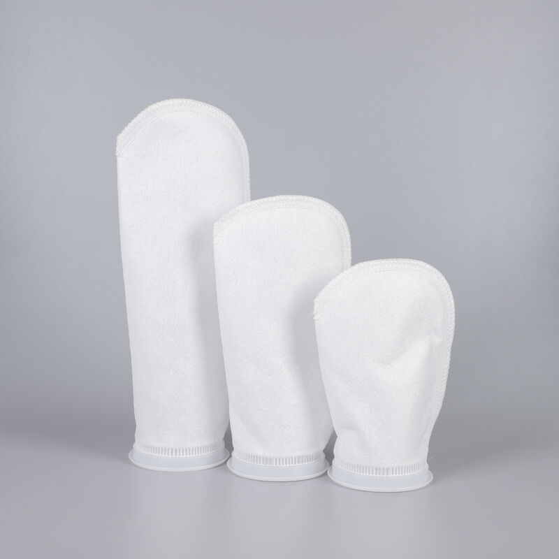 High Filtration Accuracy Polyester Liquid Filter Bag with Customized Size and 1.5 Year Warranty